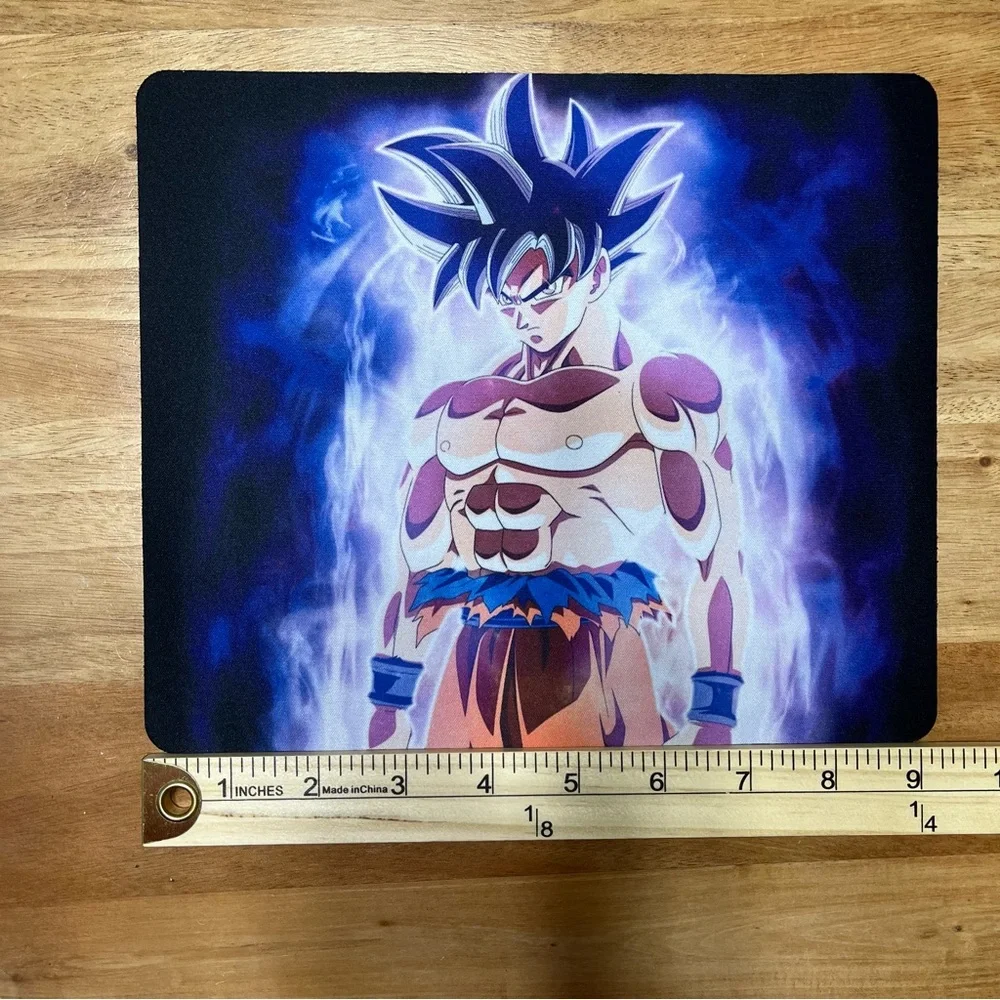 Dragonball Z Goku Anime Black and Blue Computer Mouse Pad